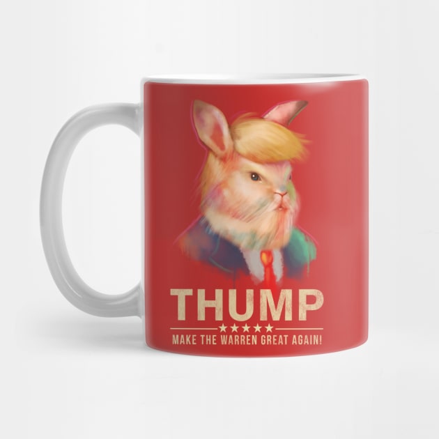 Donald Thump by Ninjaink